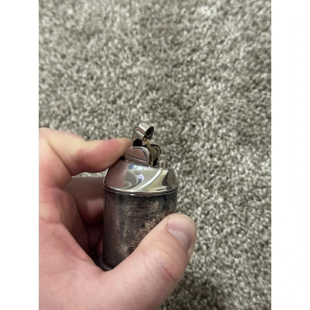 Vintage Tiffany & co Sterling Silver Cydrical Lighter z215 122g
